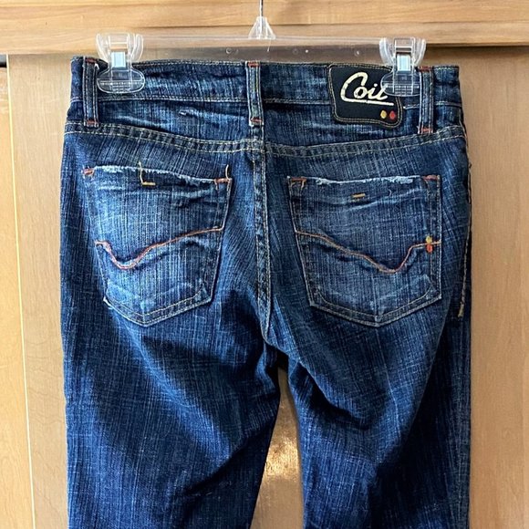 NWT Sz 27 Coil Dark Used Wash TWIGGY Skinny Leg - Picture 5 of 5